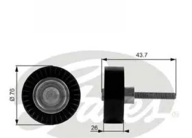 Обводний ролик-GATES-T38054-2