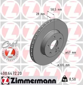 Гальмiвнi диски-ZIMMERMANN-400647220-4