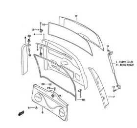 Амортизатор задней двери Changhe Ideal-2 81860-C0120 * 81850-C0120-CHANGHE-81860C012081850C0120-1