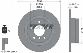 Автодеталь-TEXTAR-92261003-4