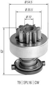 Ведущая шестерня, стартер-MAGNETI MARELLI-940113020392-1