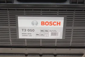 Аккумулятор   105Ah-12v BOSCH (T3050) (330x172x240),R,EN800-BOSCH-0092T30500-1