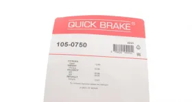 Комплект пружинок колодок стояночного гальма-QUICK BRAKE-1050750-2