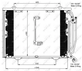 Конденсатор, кондиционер-NRF-35215-2