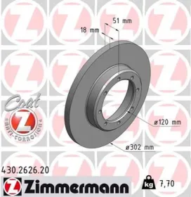 Тормозной диск-ZIMMERMANN-430262620-2