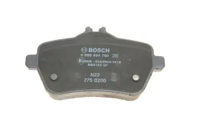 Гальмівні колодки дискові MB S-Klasse R-BOSCH-0986494790