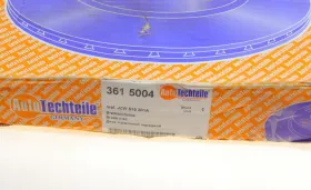 Диск тормозной передний-AUTOTECHTEILE-3615004-2