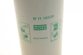 Масляный фильтр-MANN-FILTER-W1110235-2