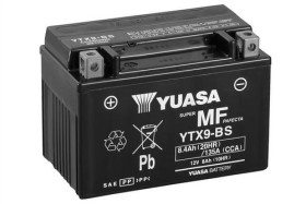 Батарея аккумуляторная Yuasa 12В 8Ач 120A(EN) R+-YUASA-YTX9BS