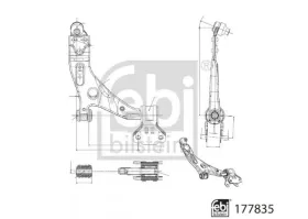 Важіль підвіски-FEBI BILSTEIN-177835-2