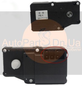 Актуатор заслонки отопителя Geely SL 1067000247-02-GEELY-106700024702