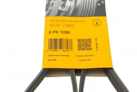 Ремінь генератора поліклиновий-CONTINENTAL-5PK1290-4