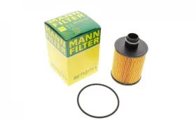 Масляный фильтр-MANN-FILTER-HU71211X-5