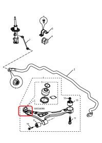 Опора шаровая MG 350, MG5 50016098-MG-50016098-1