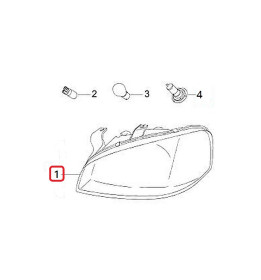 Стекла фар Chery Amulet A15-3772010 * A15-3772010BA * A15-3772020 * A15-3772020BA-CHERY-A153772010A153772010BAA153772020A153772020BA-1