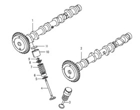 Фіксатор клапана (сухар) Changhe Ideal-2 468QL-1007014-CHANGHE-468QL1007014-1