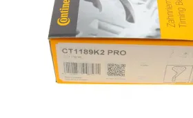 Комплект ременя ГРМ-CONTINENTAL-CT1189K2PRO-10