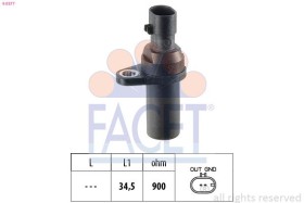 Датчик оборотов коленвала Fiat DOBLO,LINEA, 500, BRAVA, BRAVO, GRANDE PUNTO 1.2-1.4LPG 99- (9.0377) Facet-FACET-90377-1