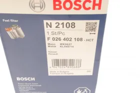 Паливний фільтр-BOSCH-F026402108-7