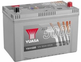 Батарея аккумуляторная Yuasa YBX5000 Silver High Performance SMF 12В 95Ач 830A(EN) R+-YUASA-YBX5335-1