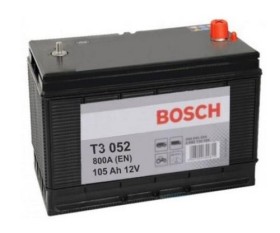 АККУМУЛЯТОР Т3 12V 105AH 800A-BOSCH-0092T30520