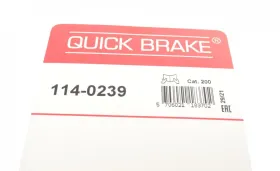 Ремкомплект супорту-QUICK BRAKE-1140239-3