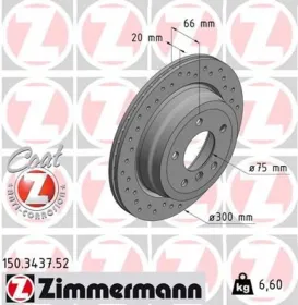 Тормозной диск-ZIMMERMANN-150343752-3