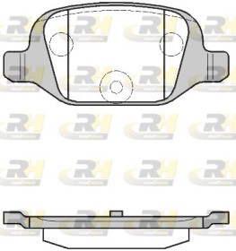 Гальмівні колодки дискові-ROADHOUSE-272700-1