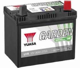 Батарея аккумуляторная Yuasa Garden 12В 28Ач 270A(EN) R+-YUASA-U1R