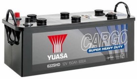 Батарея аккумуляторная Yuasa Cargo Super Heavy Duty 12В 150Ач 930A(EN) L+-YUASA-622SHD