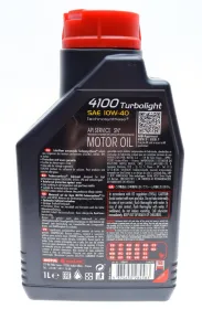 MOTUL 4100 Turbolight 10W-40 1 л. 387601-MOTUL-387601