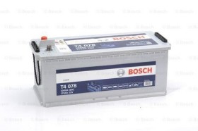 Батарея аккумуляторная Bosch T4 078 12В 170Ач 1000A(EN) L+-BOSCH-0092T40780