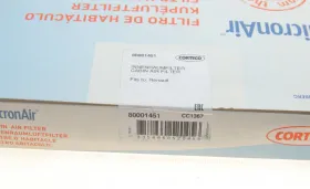 Фильтр, воздух во внутренном пространстве-CORTECO-80001451-4