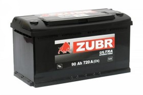 Батарея аккумуляторная Zubr Ultra 12В 90Ач 720A(EN) R+-ZUBR-4810728001977