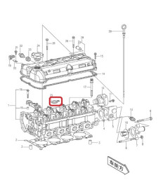 Прокладка свічного колодязя Hafei 468QL-1000028-HAFEI-468QL1000028-1