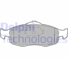 Колодки гальмівні (передні) Ford Mondeo I/II 93-00/Scorpio I/II 85-98-DELPHI-LP0782