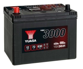 Батарея аккумуляторная Yuasa YBX3000 SMF 12В 70Ач 570A(EN) L+-YUASA-YBX3031-3