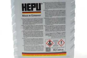 Антифриз HEPU G11 FULL CONCENTRATE GREEN (Канистра 5л)-HEPU-P999GRN005-1