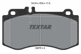 Комплект тормозных колодок, дисковый тормоз-TEXTAR-2497601-6