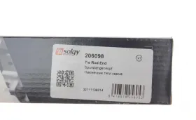 Накінечник кермової тяги-SOLGY-206098-3