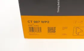 Ремень ГРМ комплект+помпа-CONTINENTAL-CT987WP2-6