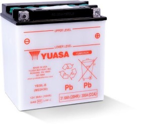 Батарея аккумуляторная Yuasa 12В 30Ач 300A(EN) R+-YUASA-YB30LB