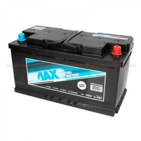 0608-03-0008Q 4 MAX Батарея аккумуляторная 4max Ecoline 12В 100Ач 800A(EN) R+