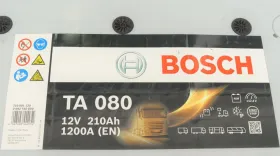 Акумулятор Bosch 12В/210Аг/1200А/61кг-BOSCH-0092TA0800-1