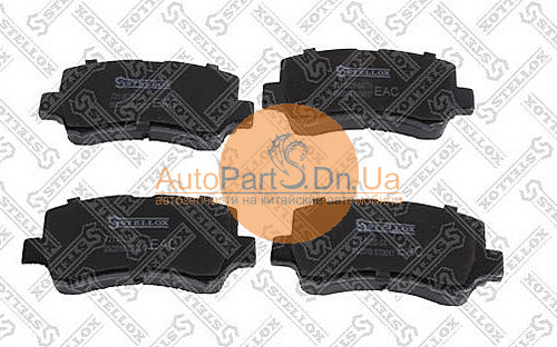 Колодки дисковые передние! с антискрип. пл Stellox 721 002B-SX-STELLOX-721002BSX-1