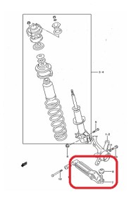 Важіль передньої підвіски Changhe 6350-2904010-CHANGHE-63502904010-2