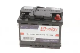 Аккумуляторная батарея 60Ah/480A (242x175x190)-SOLGY-406002-4