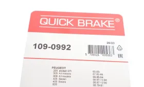 Р/к дискових гальм. колодок-QUICK BRAKE-1090992