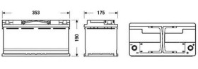 EK950 EXIDE Акумулятор
