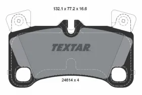 Комплект тормозных колодок, дисковый тормоз-TEXTAR-2461401-1